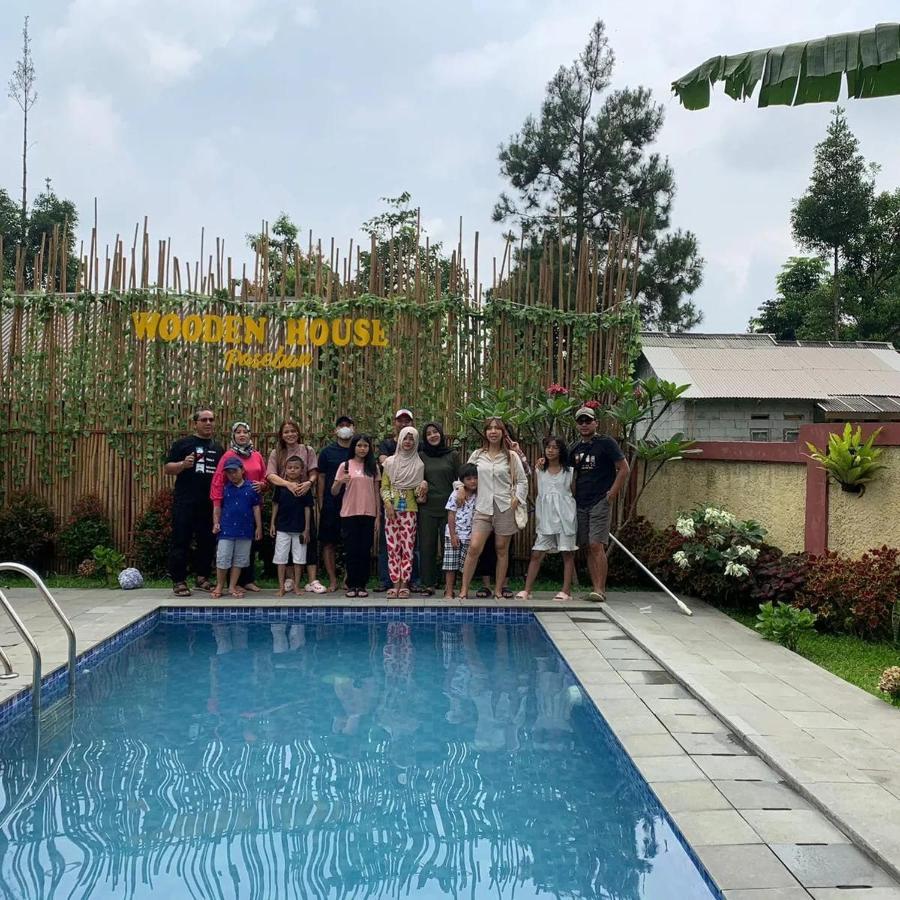 Wooden House Paseban Villa Bogor Kültér fotó